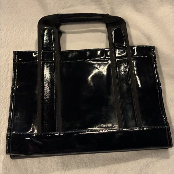 Tory Burch Black Leather Tote Bag - Picture 2 of 5